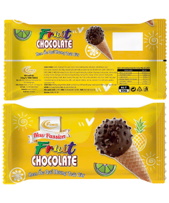 kem ốc quế hương trái cây