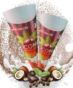 Kem ốc quế cao cấp hương dừa Fonice