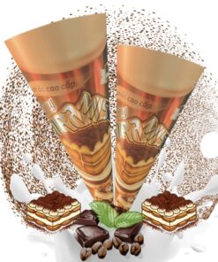 Kem ốc quế cao cấp hương Tiramisu Sô cô la Fonice